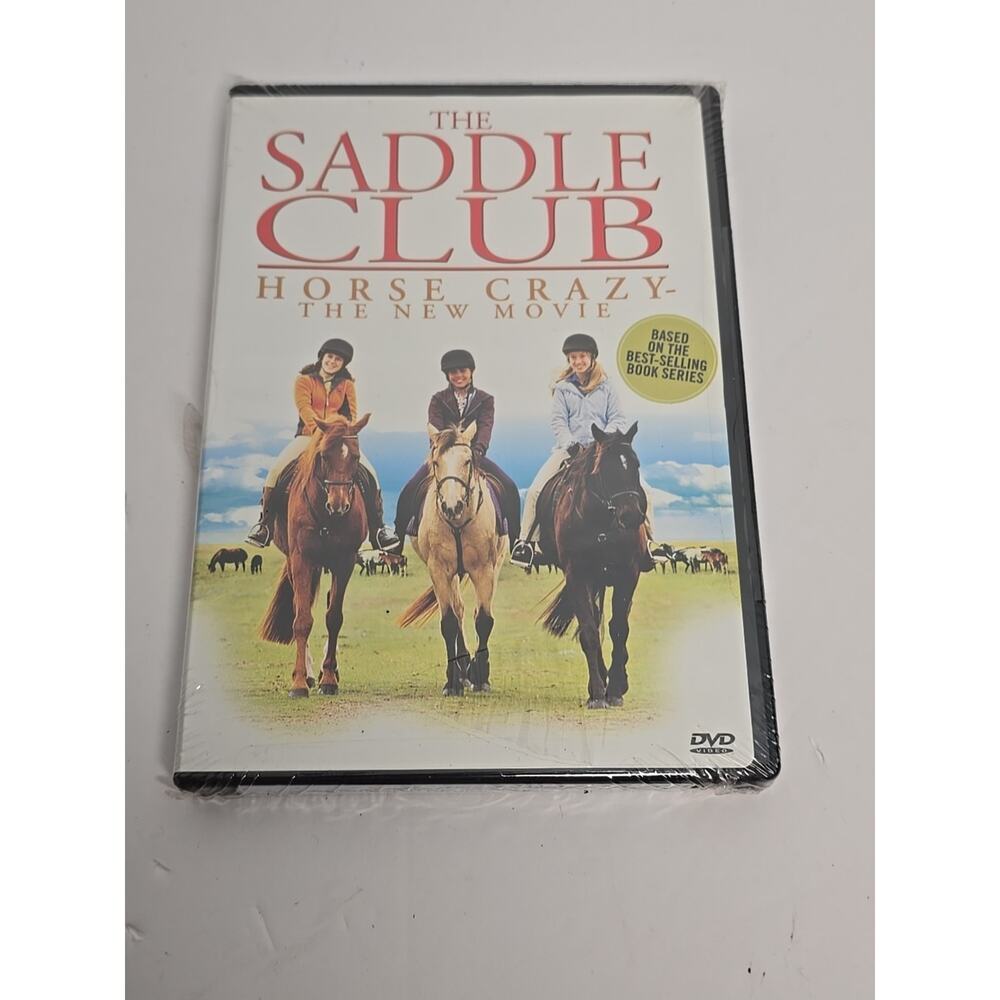 The Saddle Club: Horse Crazy: the New Movie (DVD) Sealed Best Selling Series